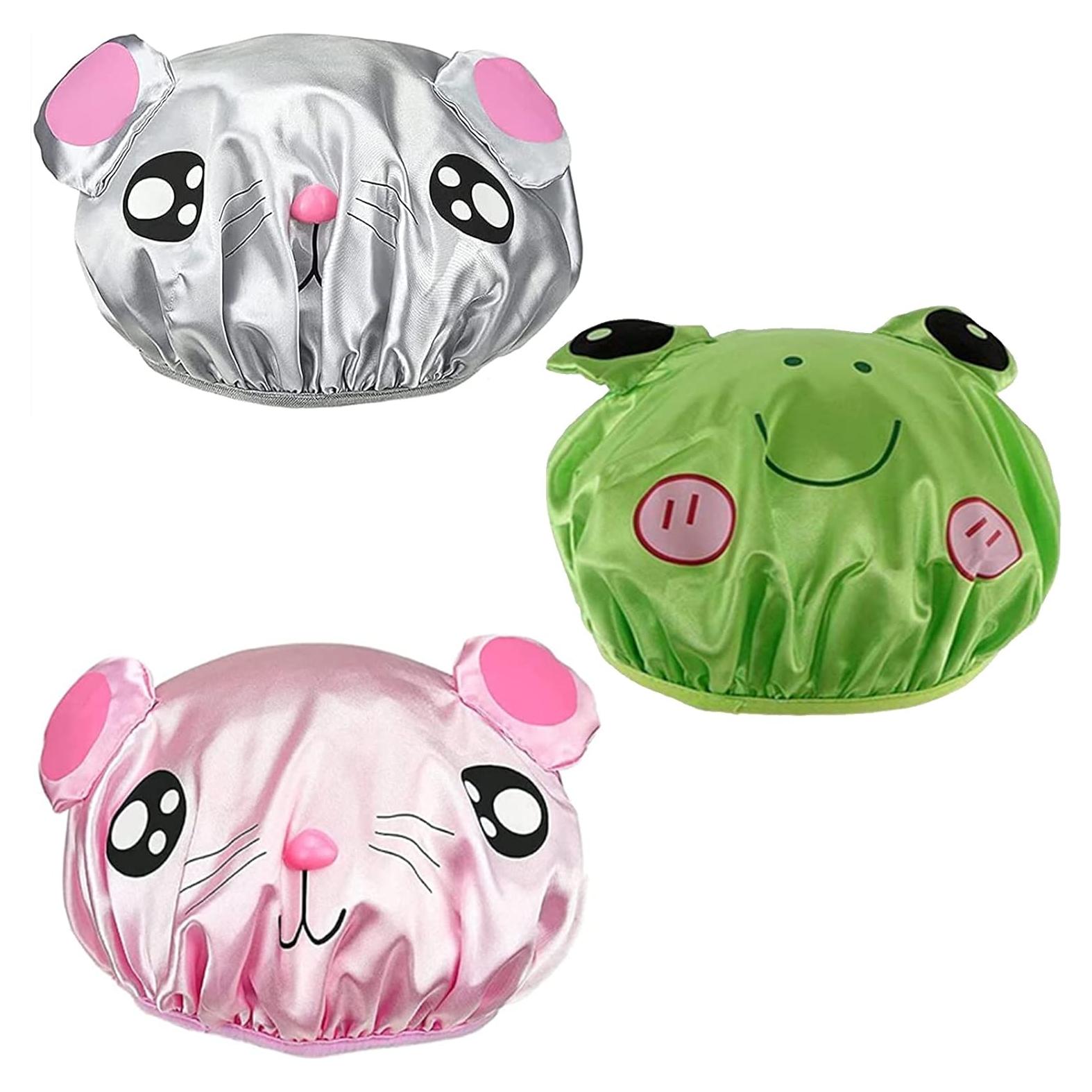 Gorros de Ducha Reutilizables Foyadi para Bebés y Niños