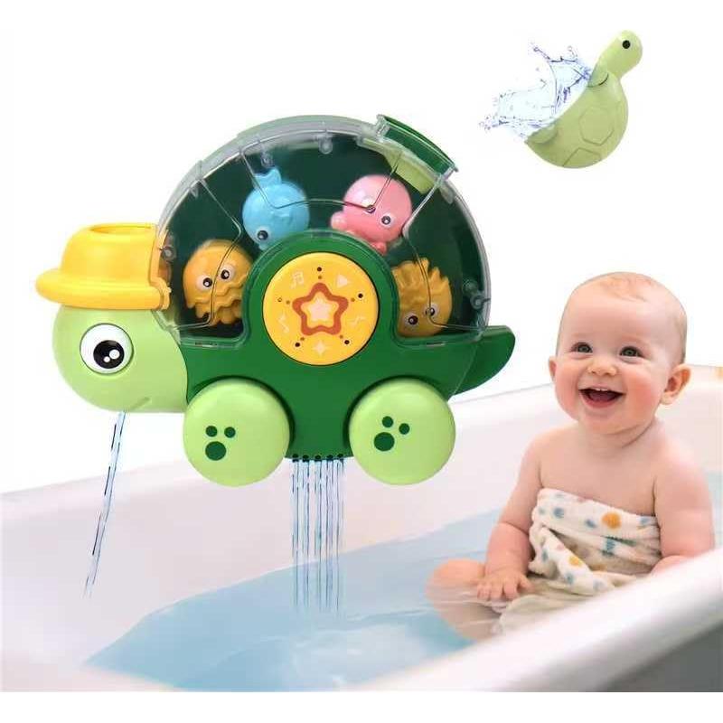 Juguete de Baño Tortuga Chirriante Blossvane 19 cm