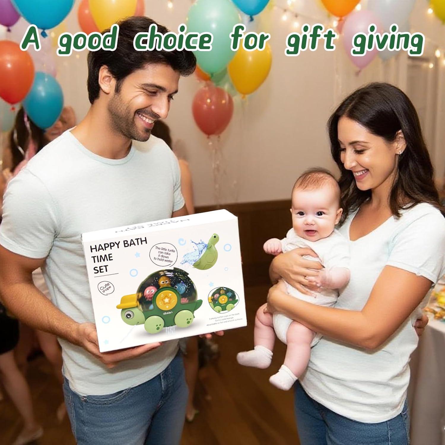 Juguete de Baño Tortuga Chirriante Blossvane 19 cm