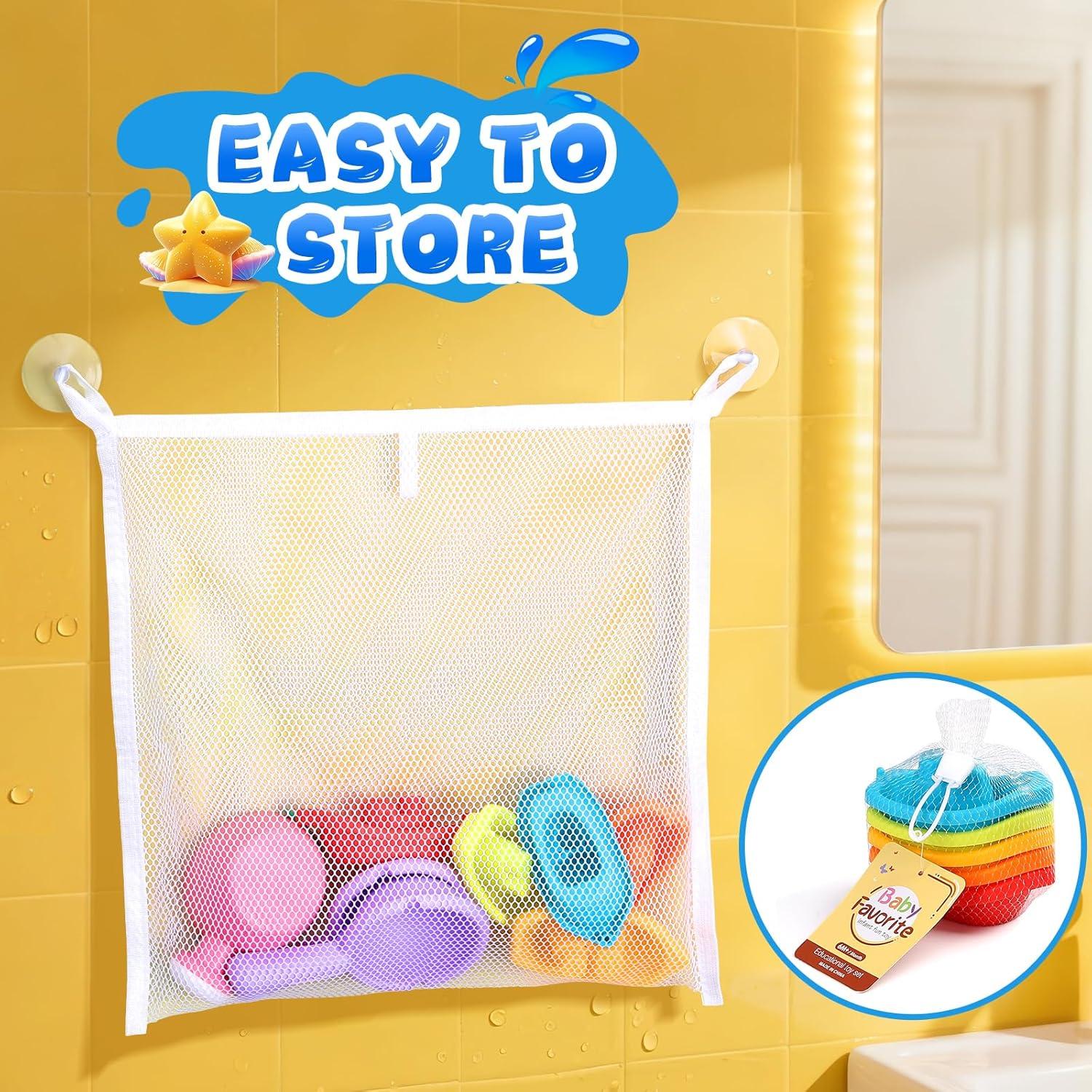 Juguetes de baño para bebés XIEMOMO 8PCS sin moho