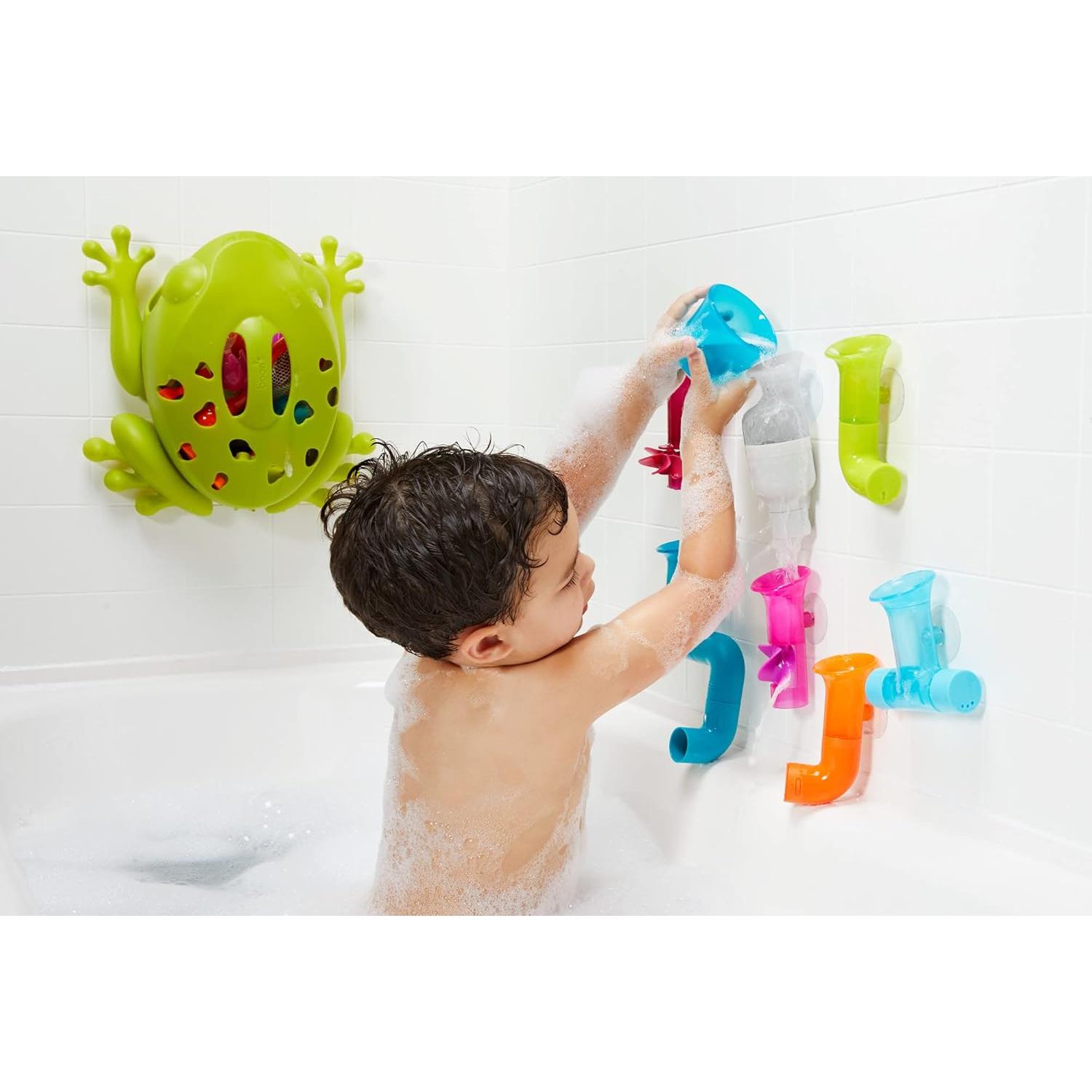 Juguetes de baño Boon Pipes - 5 Piezas Multicolor para Bebés