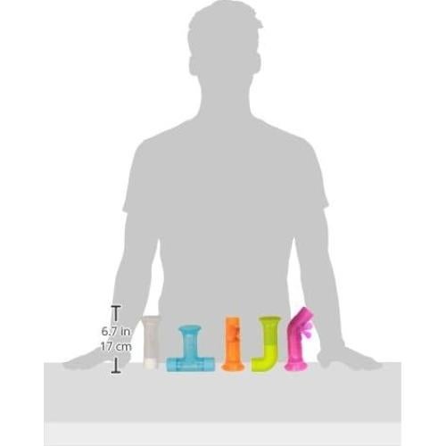 Juguetes de baño Boon Pipes - 5 Piezas Multicolor para Bebés