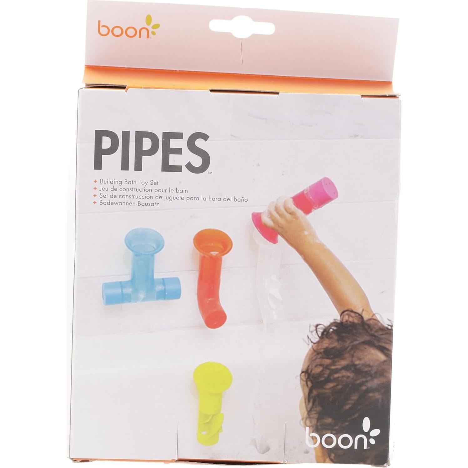 Juguetes de baño Boon Pipes - 5 Piezas Multicolor para Bebés