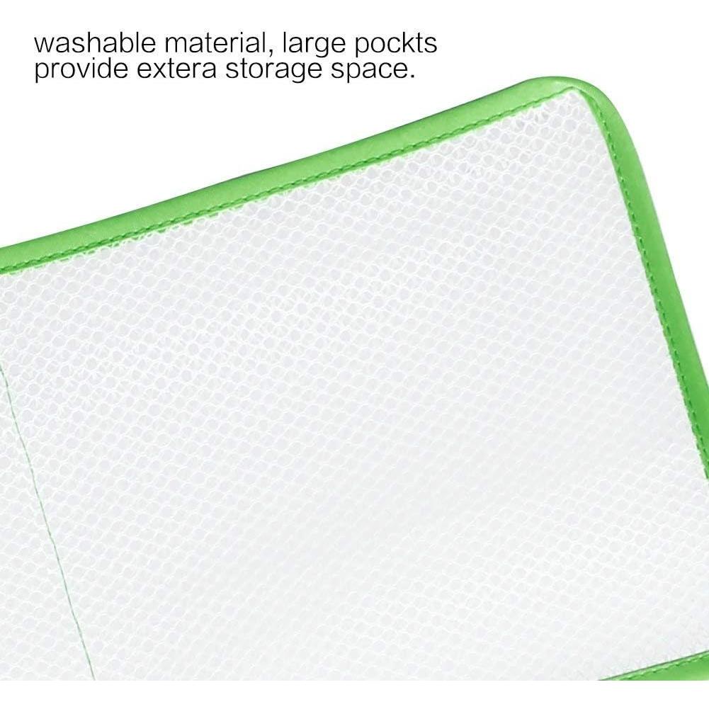 Organizador de Baño de Malla Phying Verde con Gancho 62x36 cm