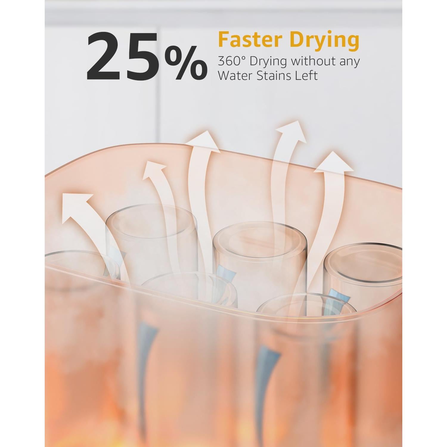 Esterilizador y Secador de Botellas Hauture 968G, 10 Botellas, Libre de BPA