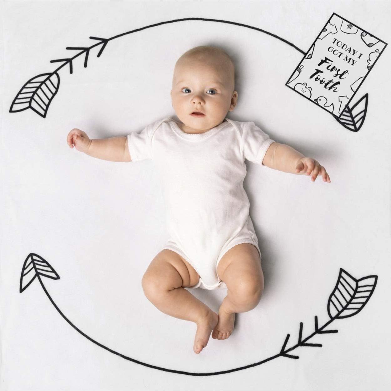 Manta de Hitos para Bebés Henry Hunter 76x102 cm Algodón Premium