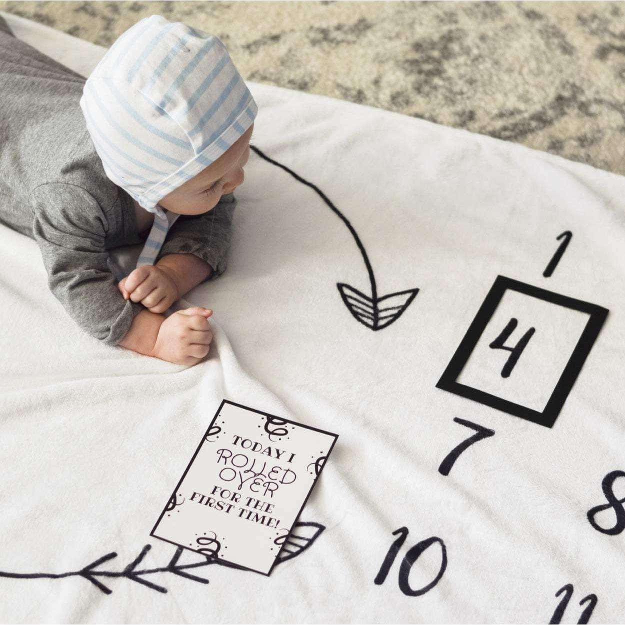 Manta de Hitos para Bebés Henry Hunter 76x102 cm Algodón Premium