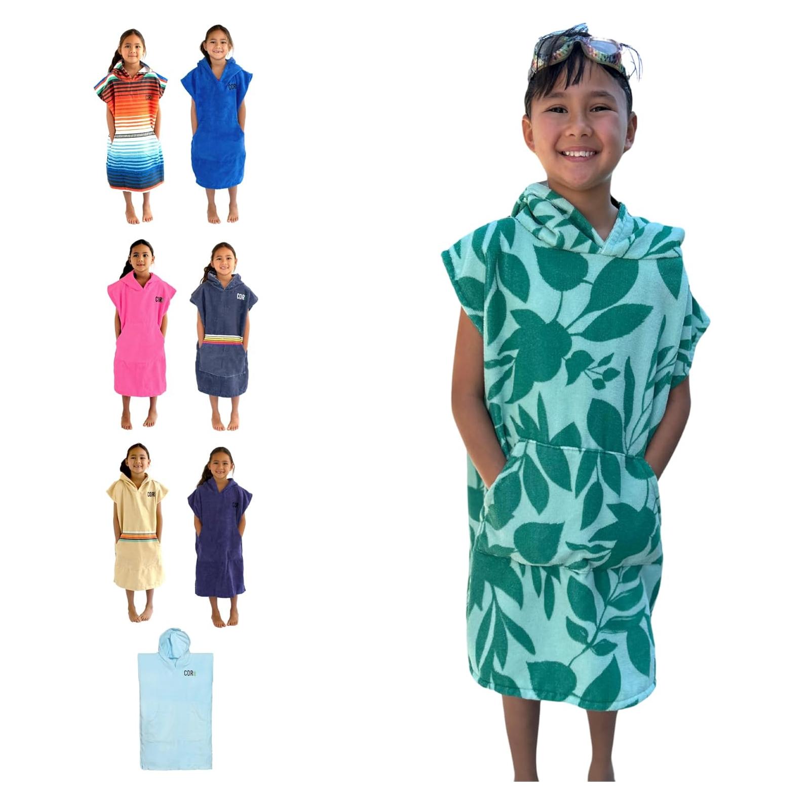 Poncho Toalla de Cambio COR Surf Kailua para Niños 73.7x48.3cm