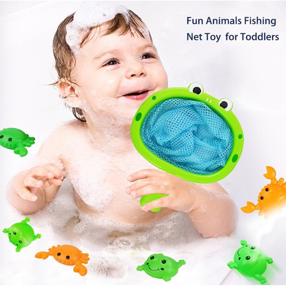 Set de Juguetes de Baño para Bebés YUERFEILA - Pesca Ranas