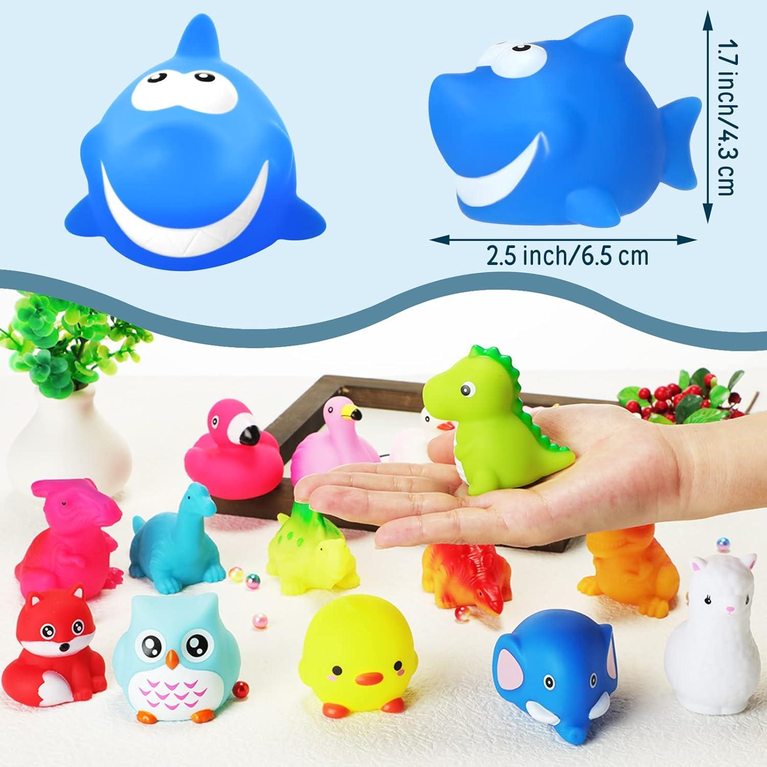 24 Juguetes de Baño Iluminados Chivao para Bebés 7.62 cm