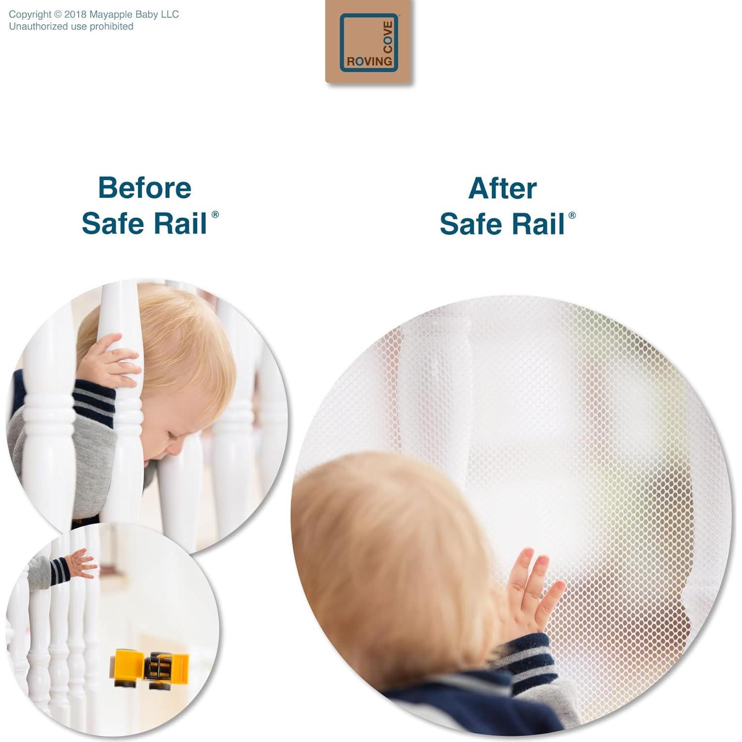 Red de Seguridad para Escaleras Mayapple Baby 120x91 cm