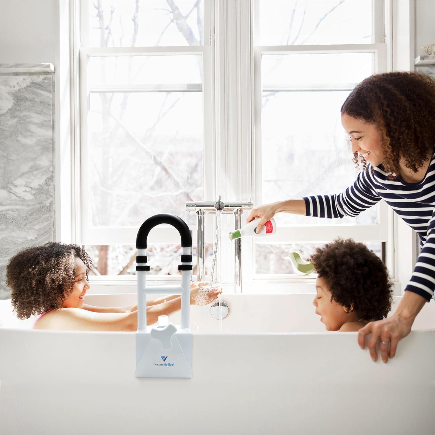 Barra de Agarre Vaunn Medical Ajustable para Bañera 136 kg