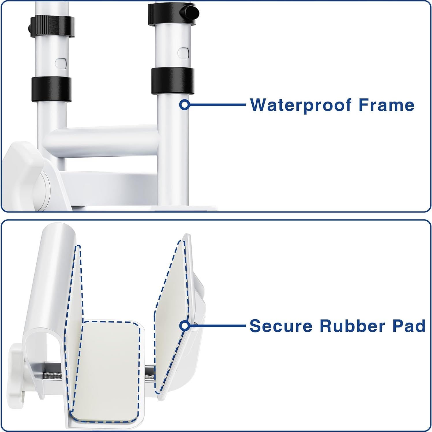 Barra de Seguridad Ajustable para Bañera Songsoso 136 kg