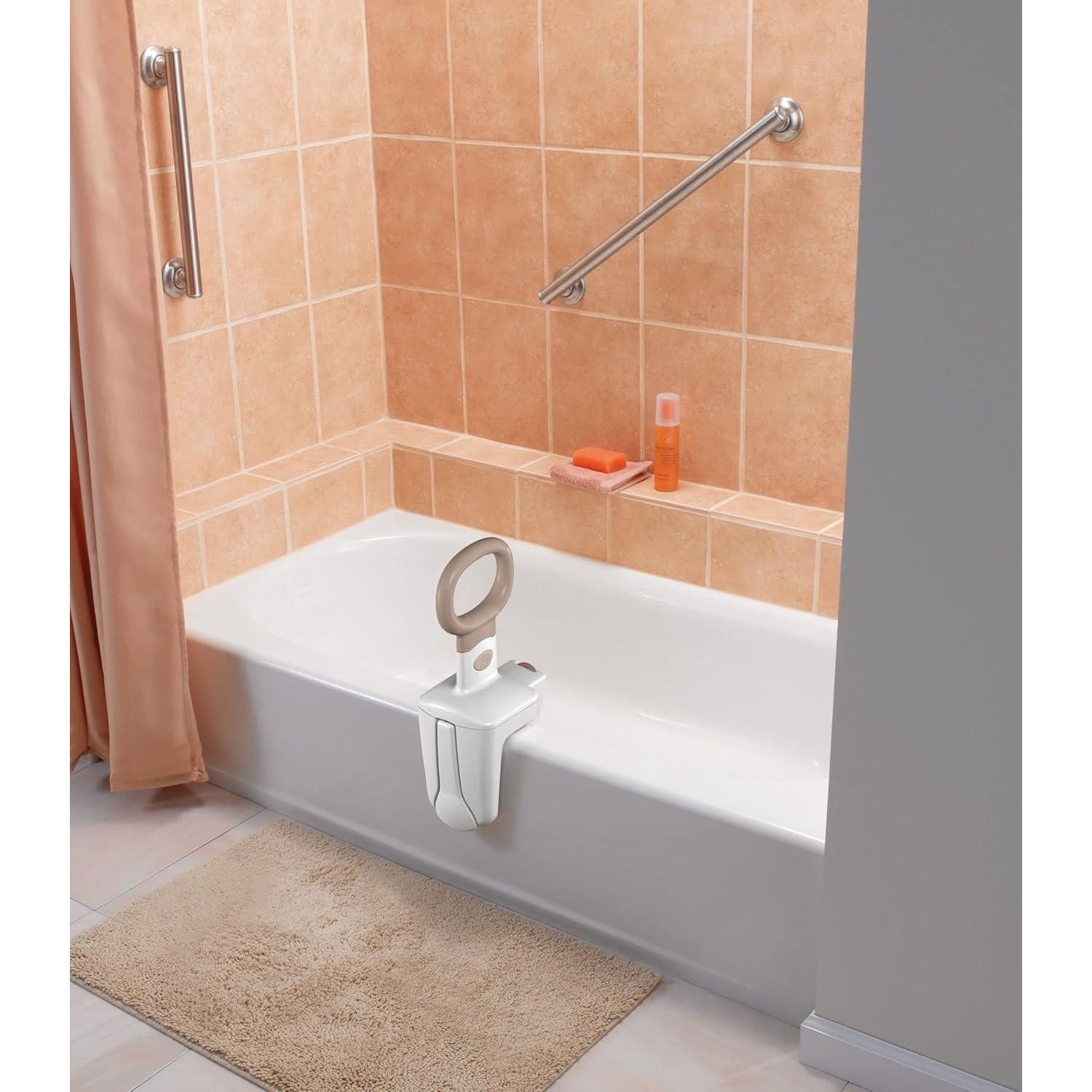 Agarre de Bañera Ajustable Moen DN7175 Glaciar 1.97kg