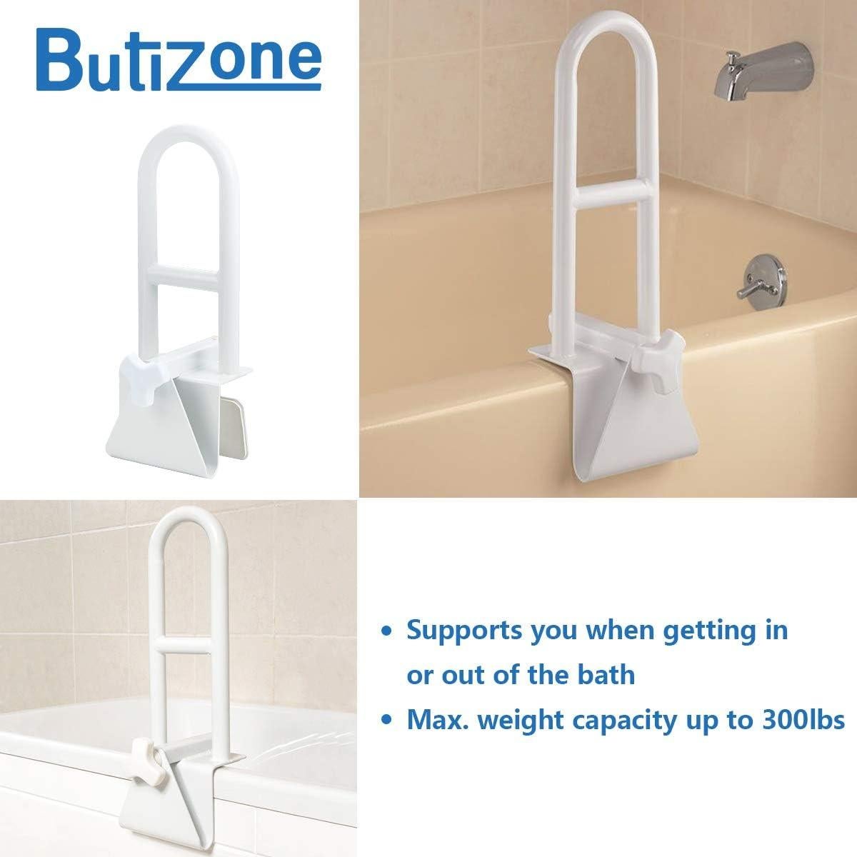 Barra de Seguridad para Bañera Butizone, Soporte Ajustable 136 kg
