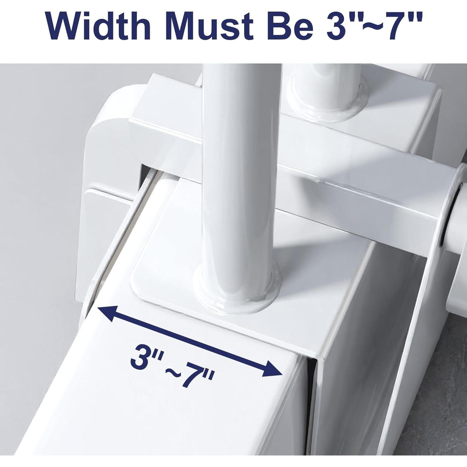 Barra de Agarre para Bañera Niffgaff, Acero Inoxidable, 43.18cm