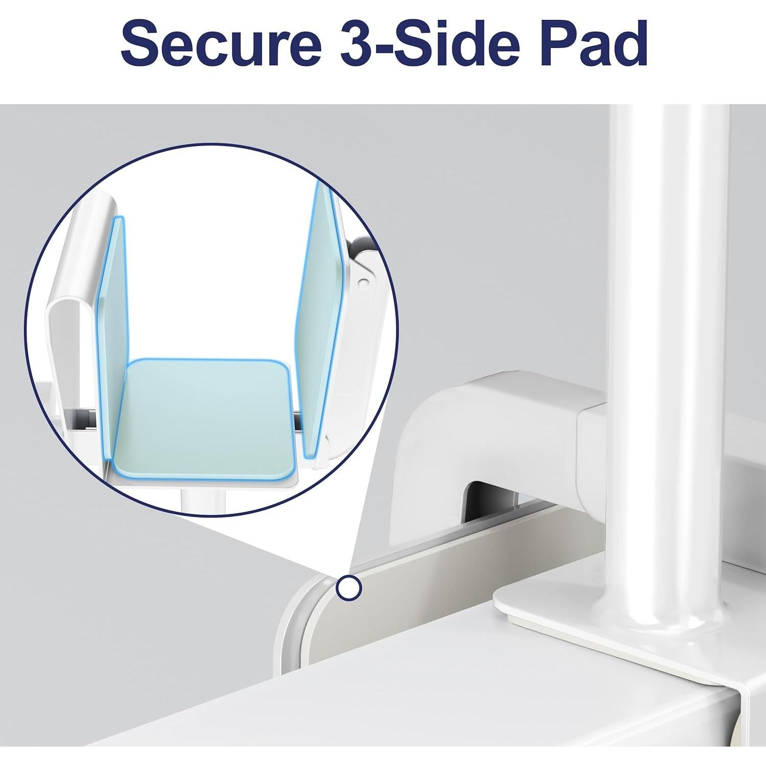 Barra de Agarre para Bañera Niffgaff, Acero Inoxidable, 43.18cm