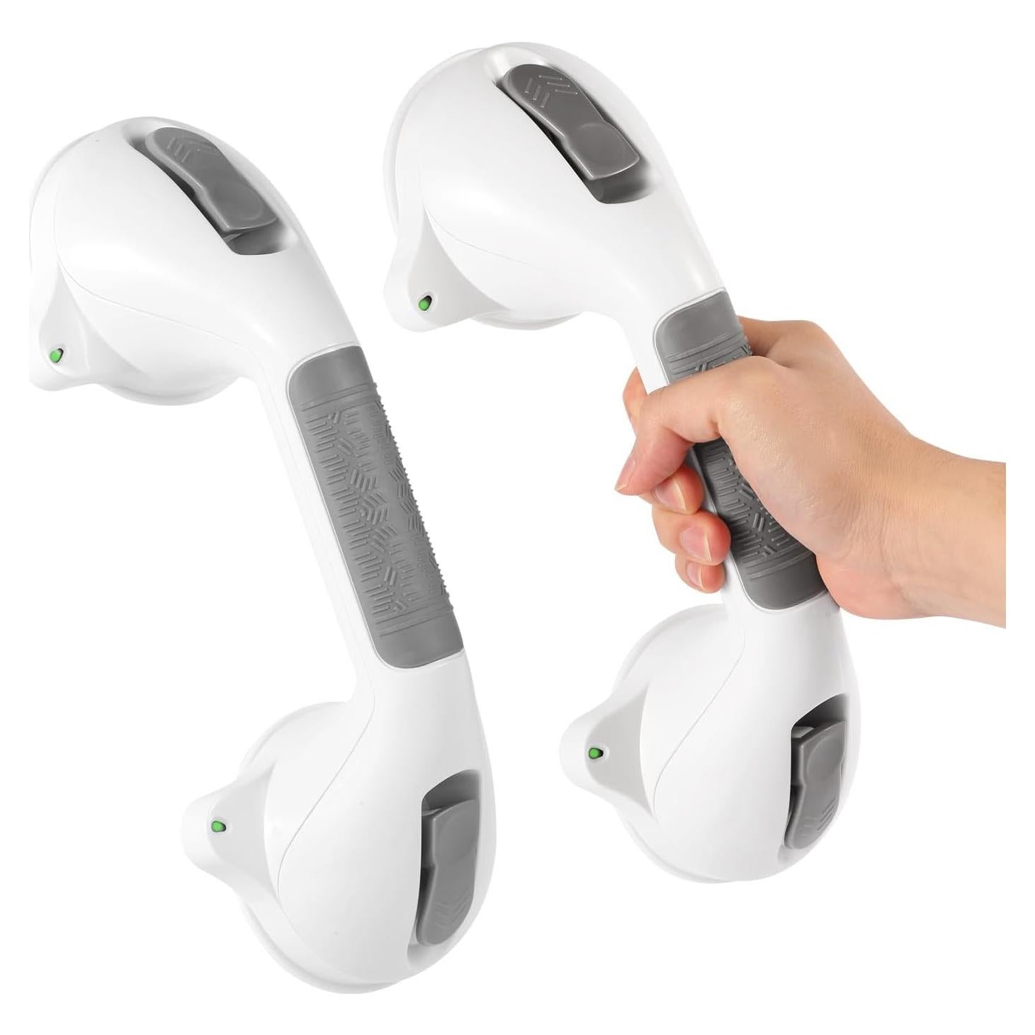 Barra de Succión TONORA 30.48 cm con Indicador de Seguridad Gris