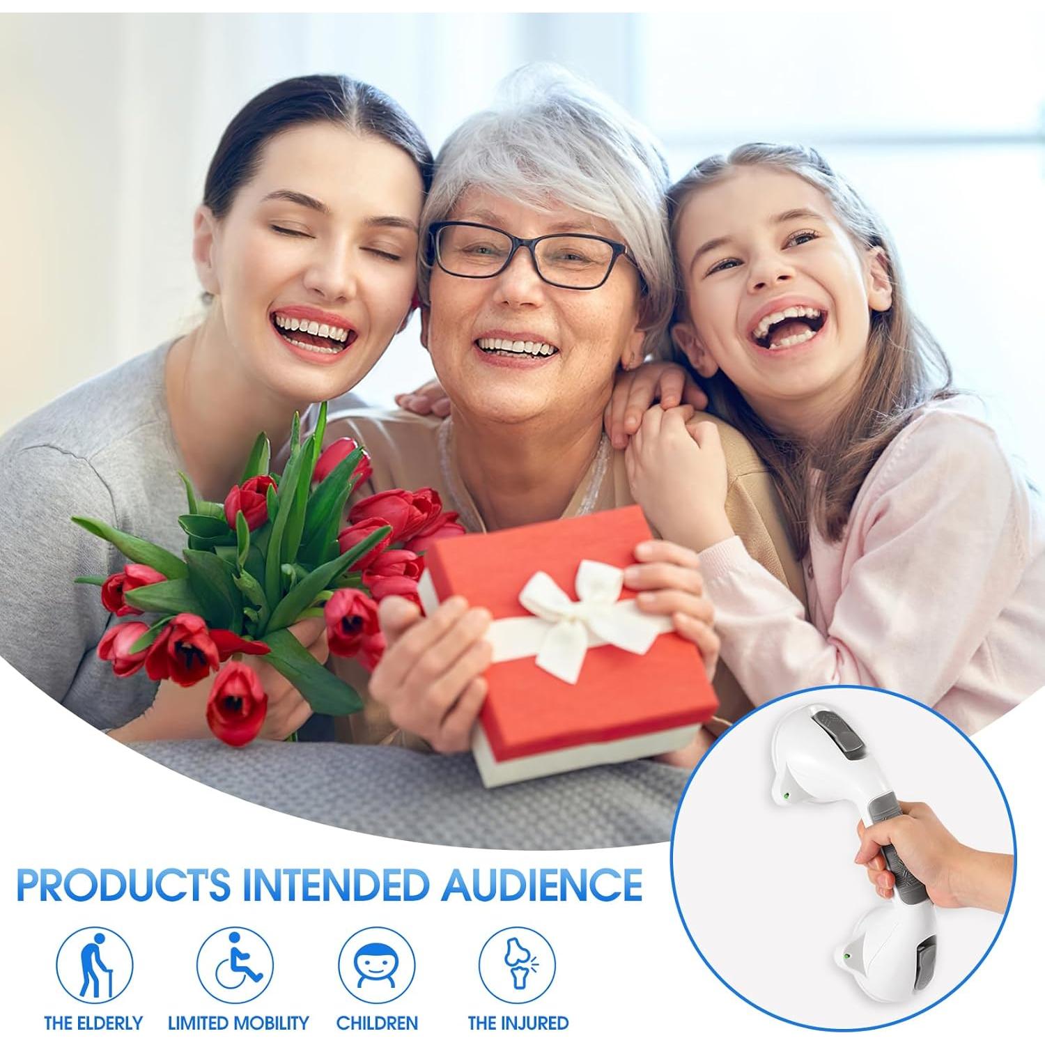 Barra de Succión TONORA 30.48 cm con Indicador de Seguridad Gris