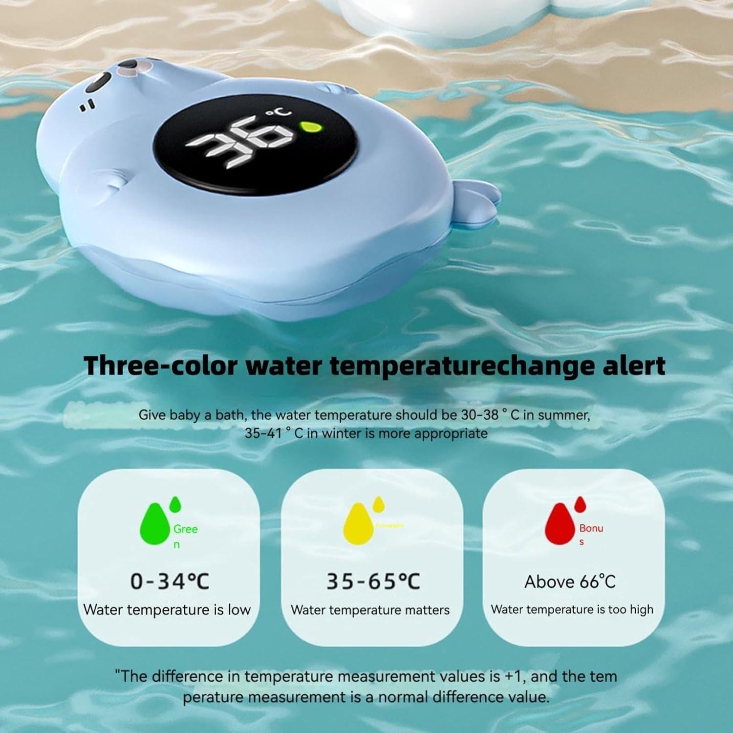 Termómetro de Baño Flotante Genérico Sello Azul para Bebés