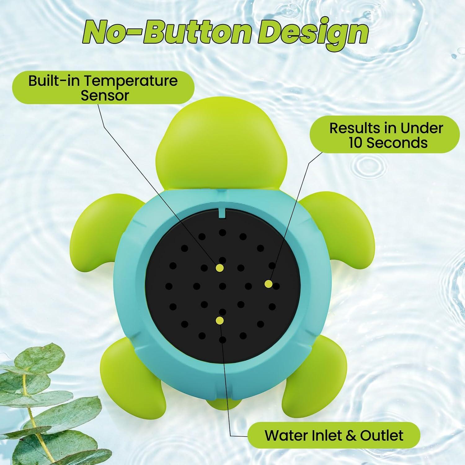 Termómetro 2 en 1 FDK para Baño y Habitación Bebés Tortuga