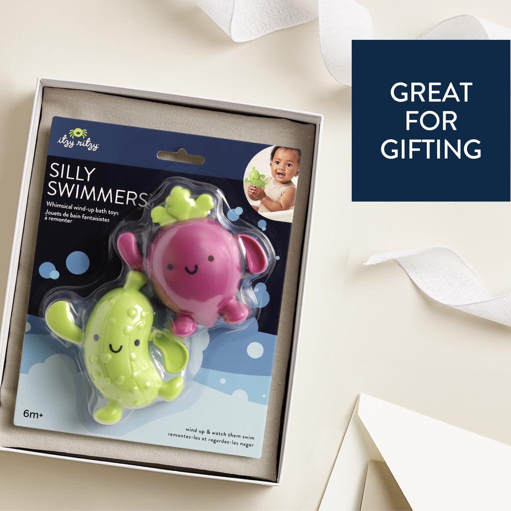 Juguetes de baño flotantes Itzy Ritzy - Set 2 nadadores