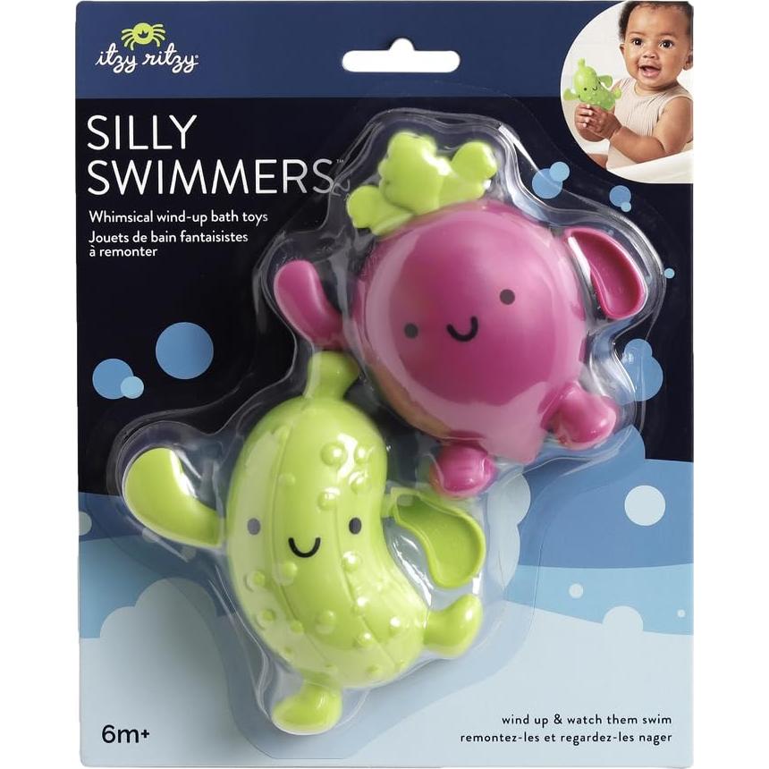 Juguetes de baño flotantes Itzy Ritzy - Set 2 nadadores