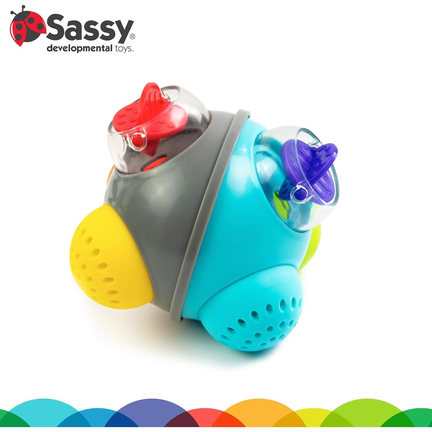 Pelota de Baño de Lluvia Sassy para Bebés 6+ Meses
