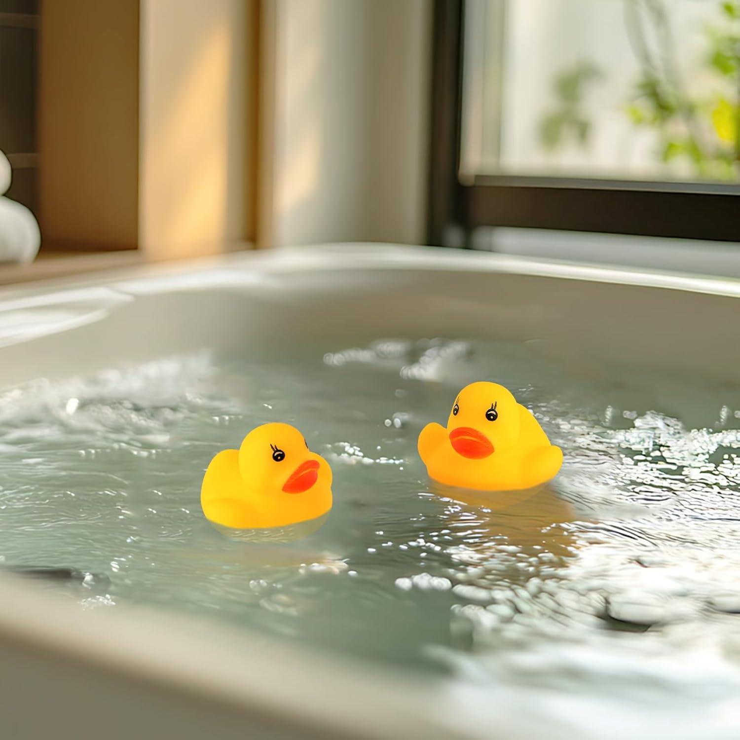 50 Patitos de Goma para Baño Guaren - Juguetes para Bebés