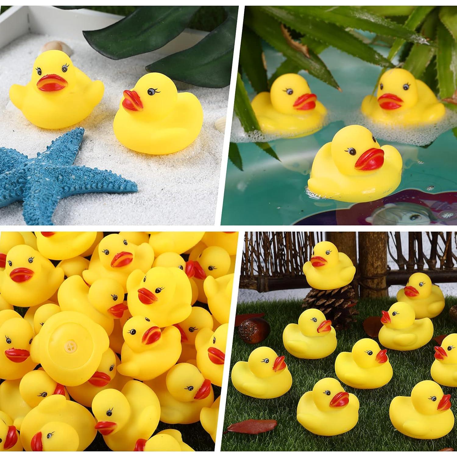 50 Patitos de Goma para Baño Guaren - Juguetes para Bebés