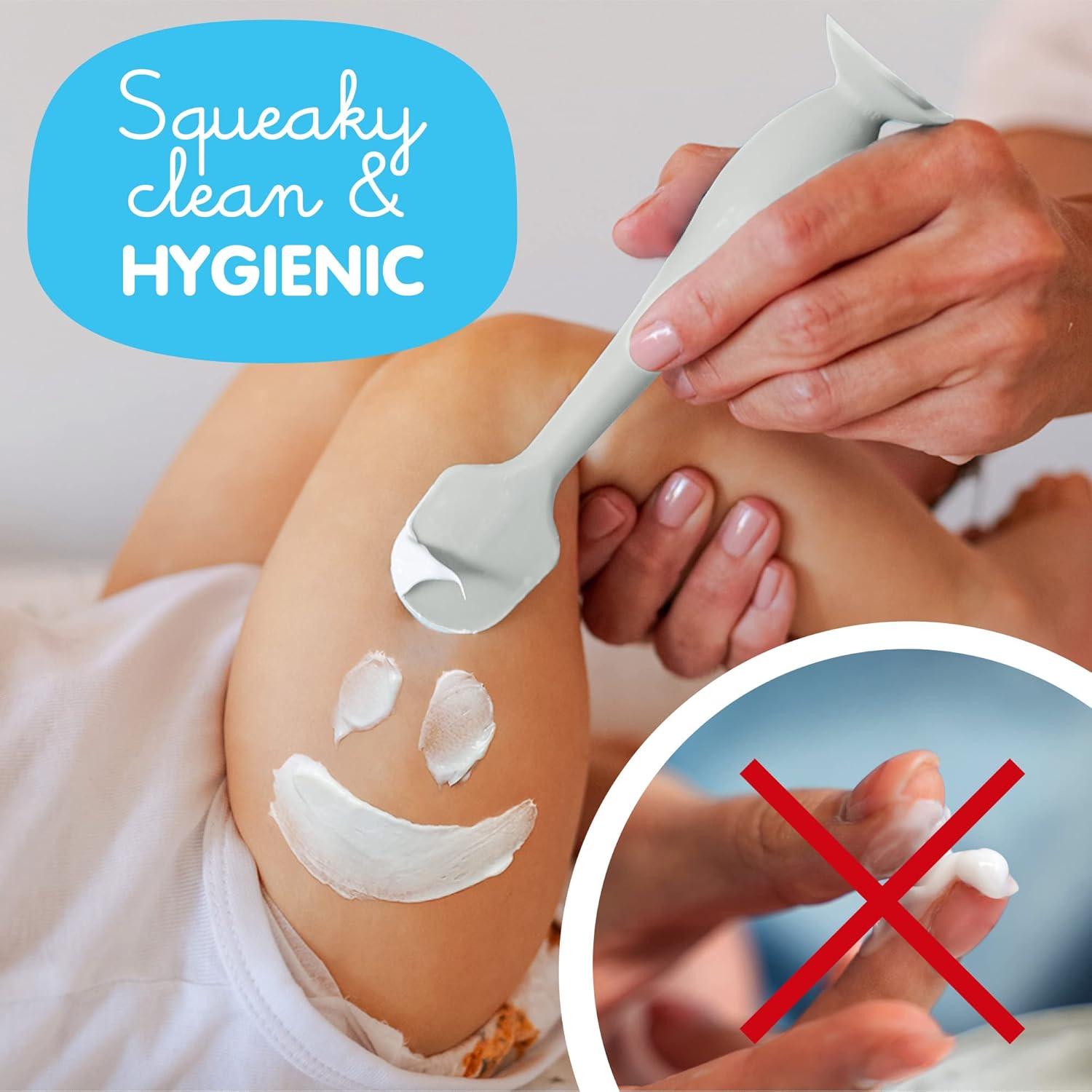 Bumco Baby Bum Brush - Espátula de Silicona para Pañal 2 Piezas