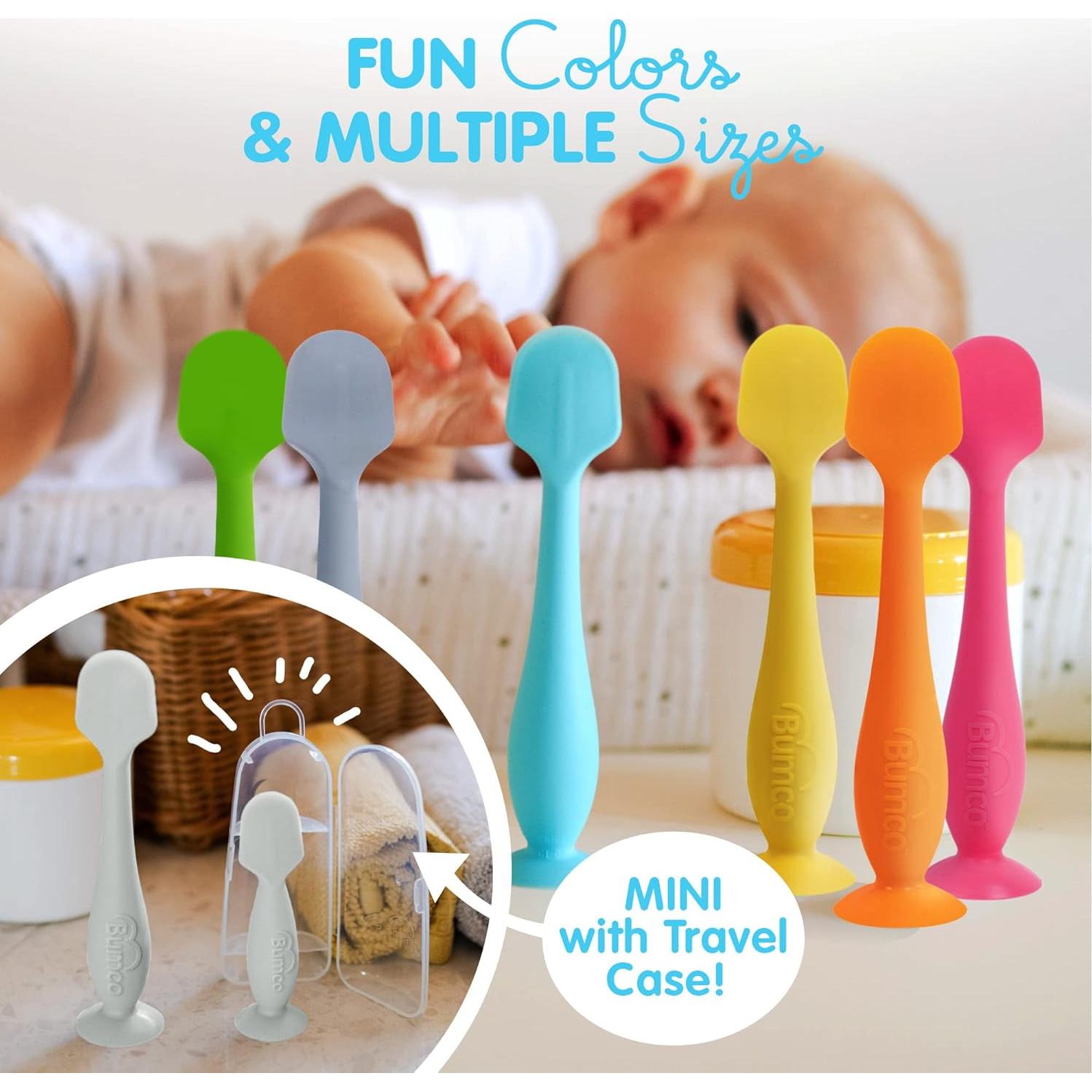 Bumco Baby Bum Brush - Espátula de Silicona para Pañal 2 Piezas