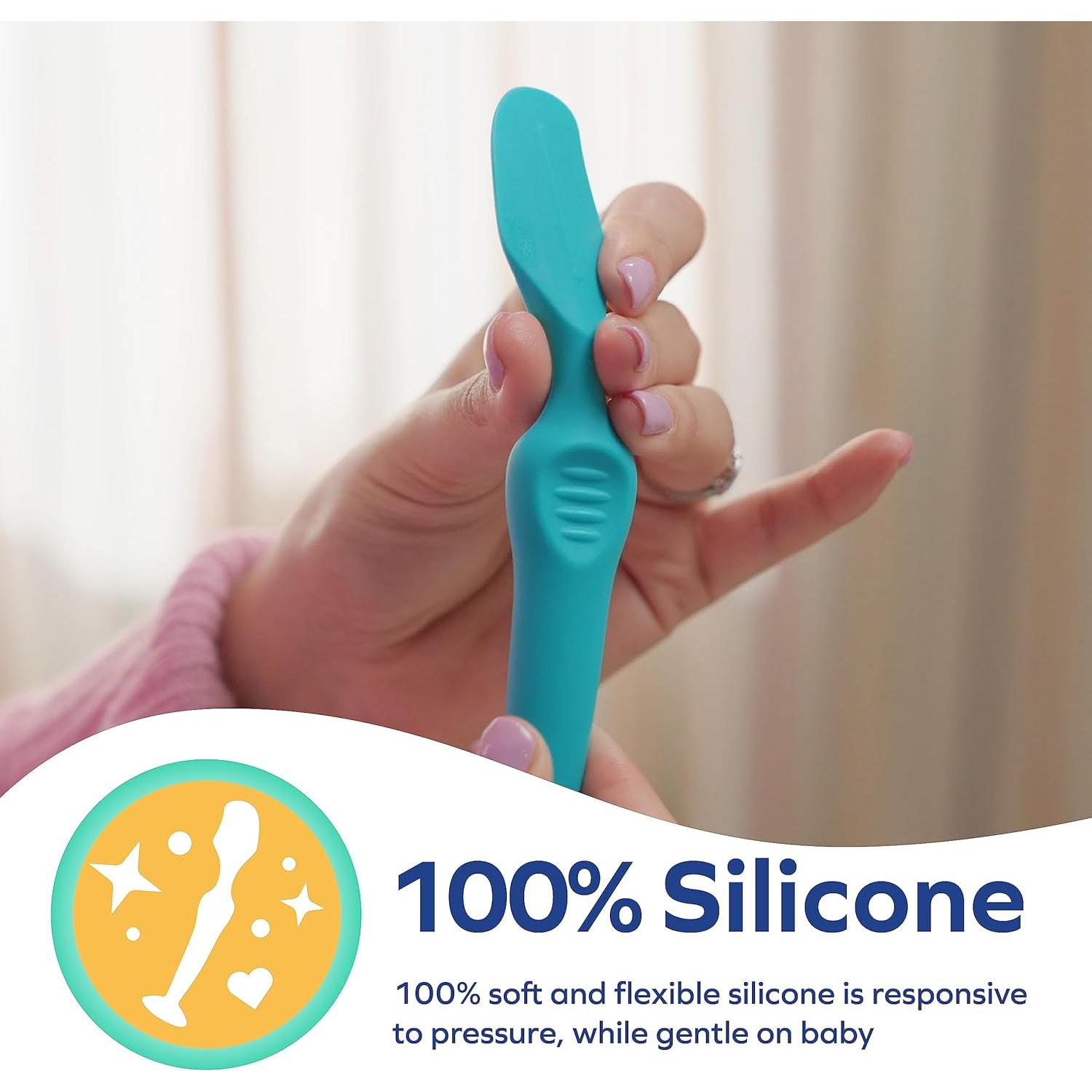 Brocha de Crema para Pañales Dr. Talbot - Mini Azul Aqua