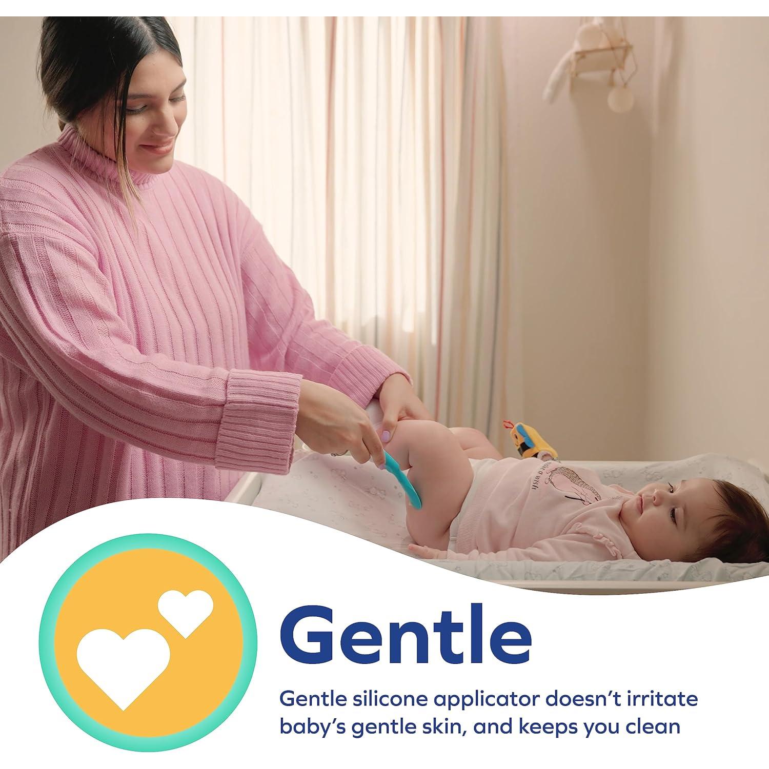 Brocha de Crema para Pañales Dr. Talbot - Mini Azul Aqua