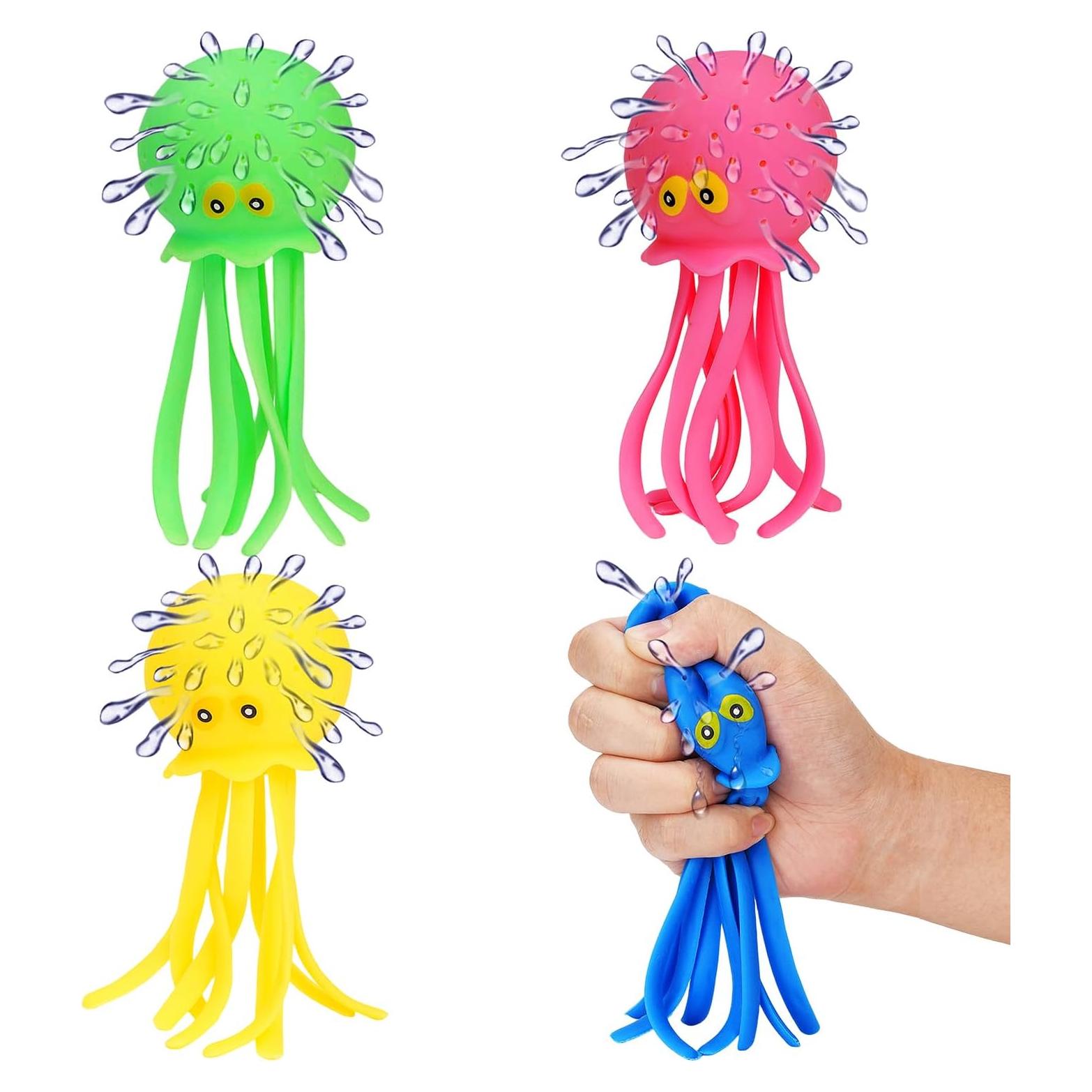 Bolas de Agua Pulpo Babelshar - Paquete de 4 Juguetes Flotantes