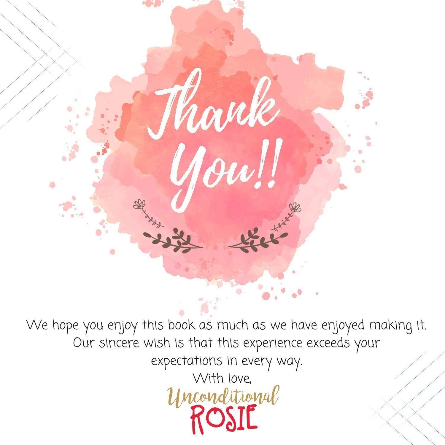 Libro de Memorias para Bebés Unconditional Rosie - Álbum con Stickers