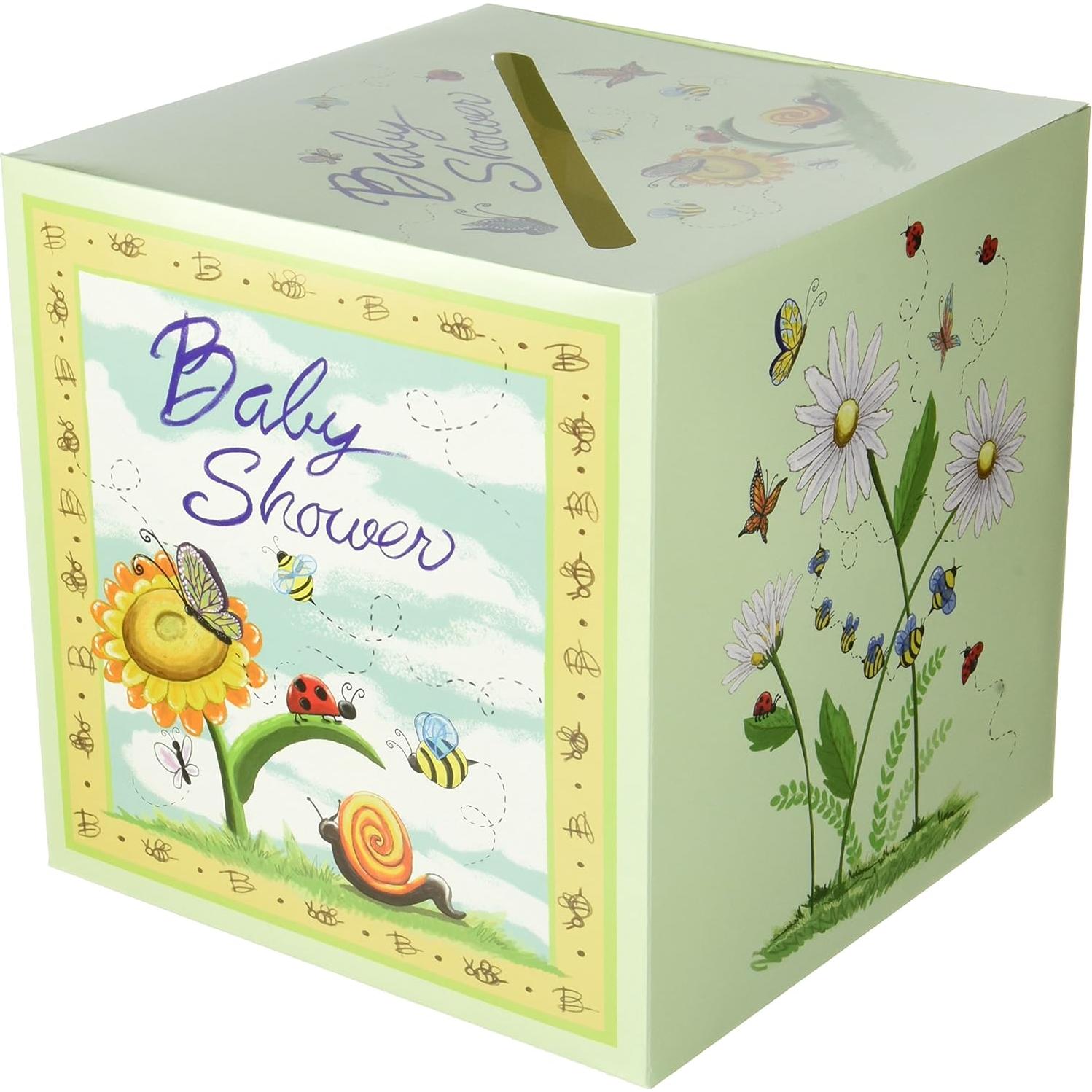 Caja de Tarjetas para Baby Shower Beistle 22.86 cm x 22.86 cm