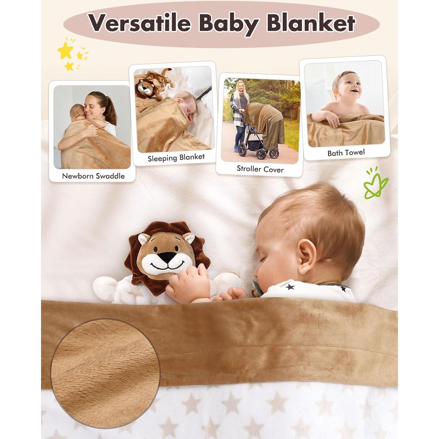 Conjunto de Regalo para Bebés Lictin 14 en 1 con Manta y Tarjetas