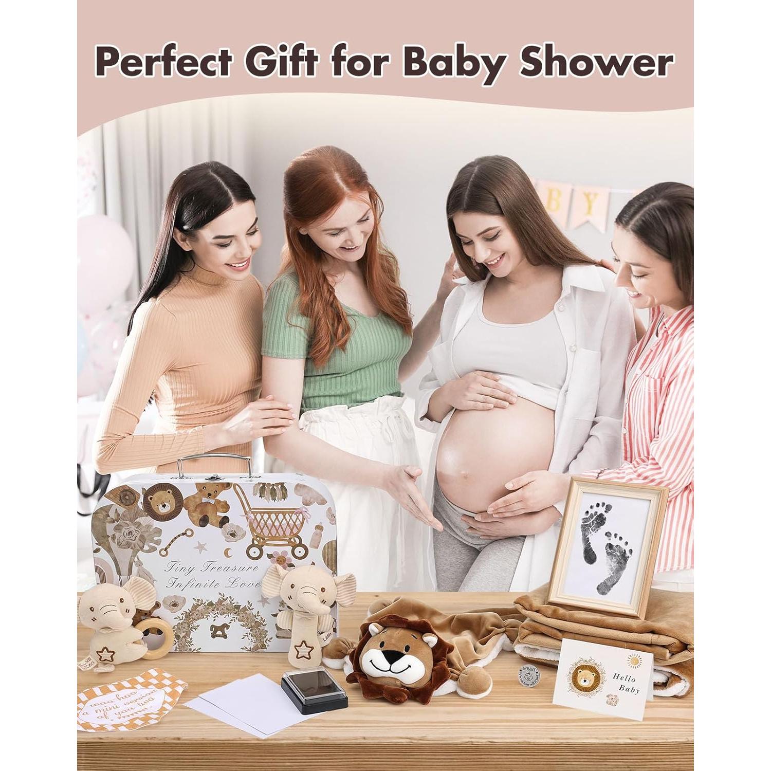 Conjunto de Regalo para Bebés Lictin 14 en 1 con Manta y Tarjetas