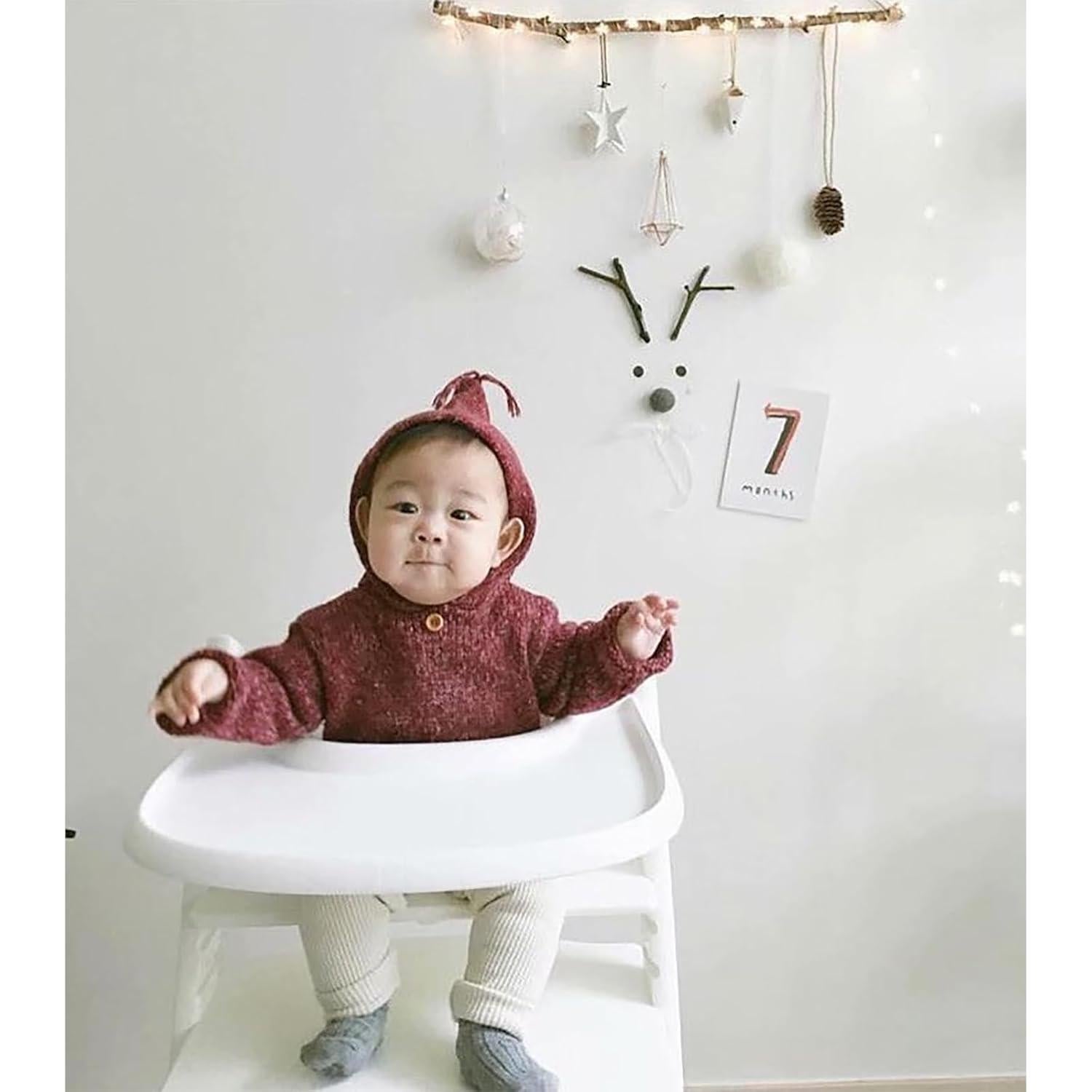 20 Tarjetas de Hitos Mensuales Bebés - Tema Jungla