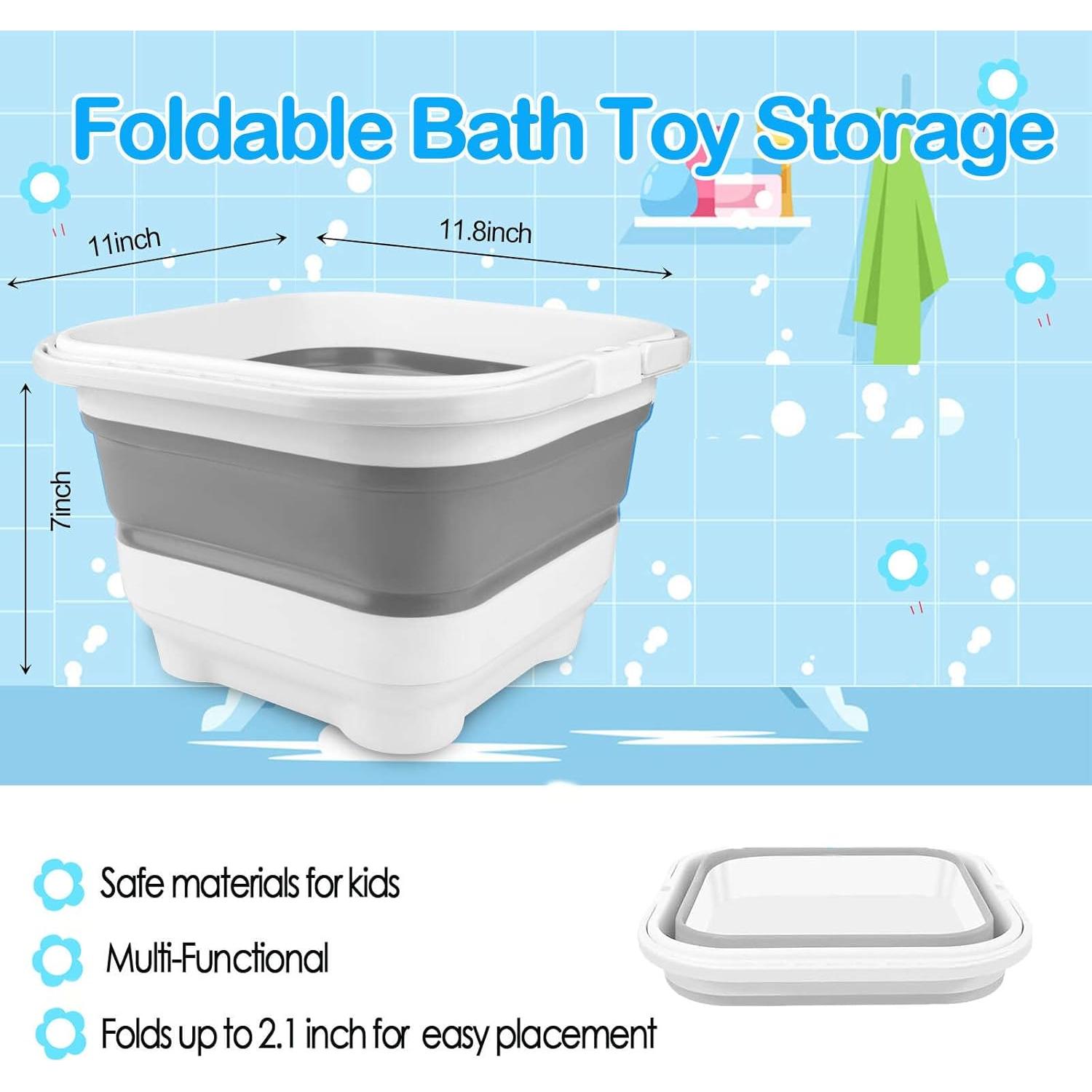 Organizador de Juguetes de Baño Steipirr Plegable 29.7x27.9cm