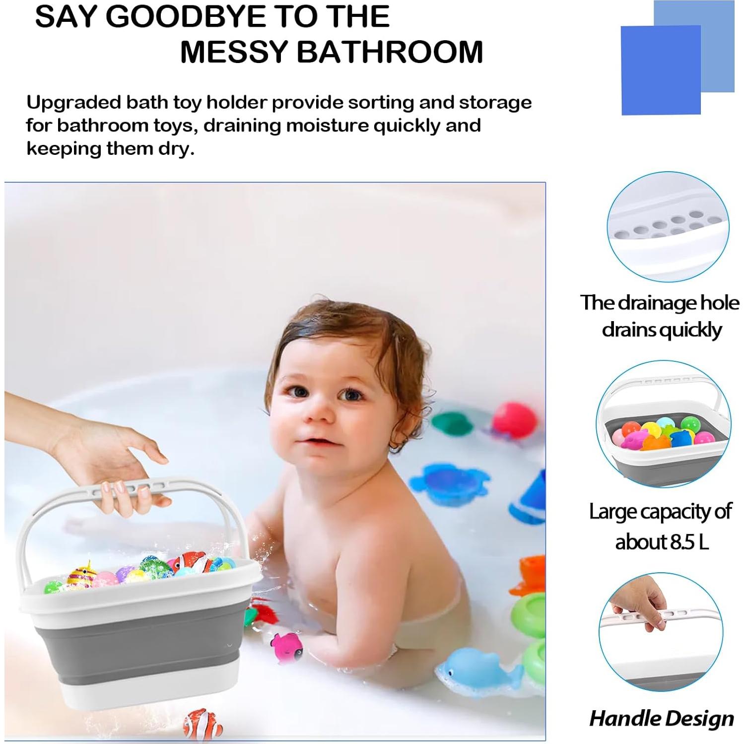 Organizador de Juguetes de Baño Steipirr Plegable 29.7x27.9cm