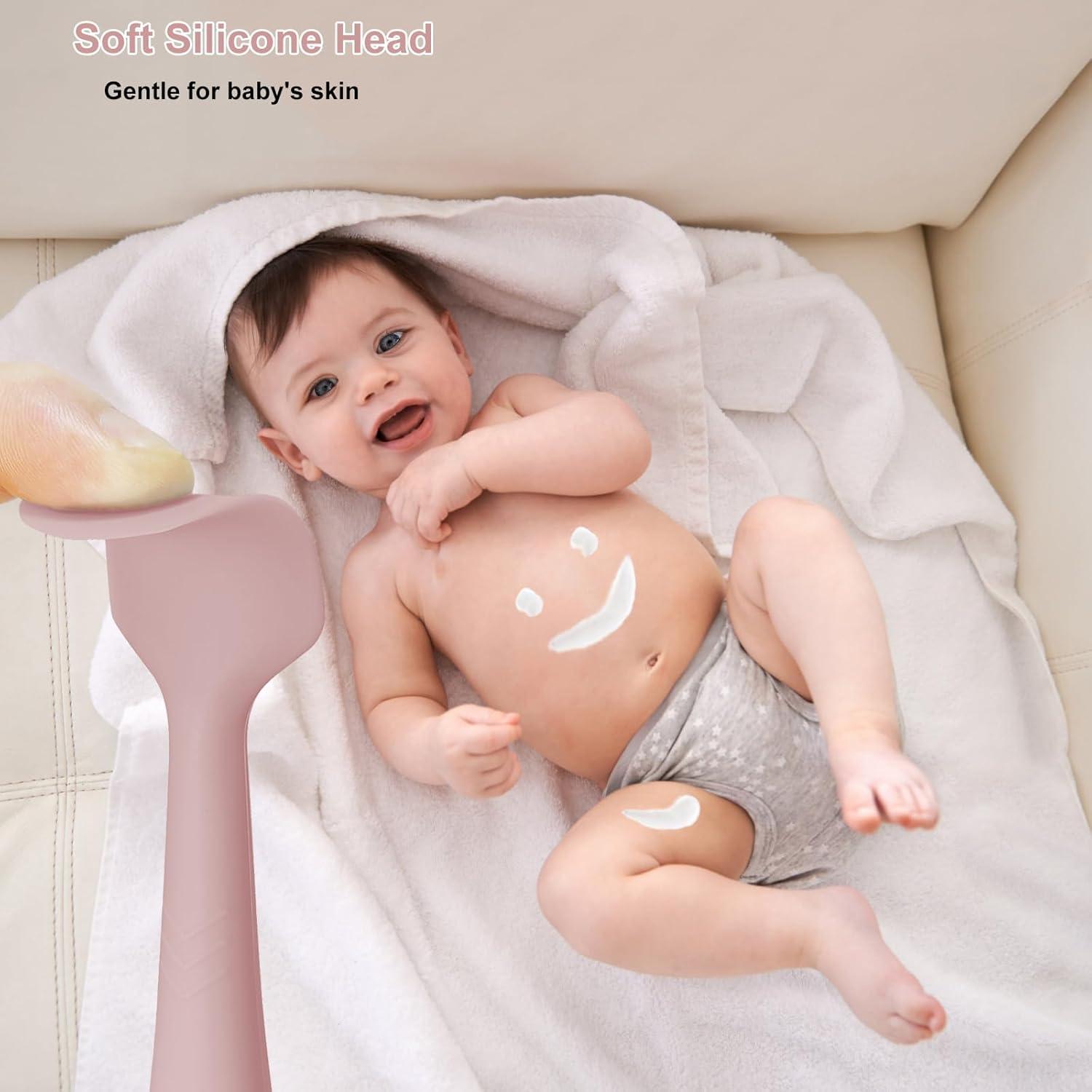 Espátula de Silicona para Pañales MSVP - 3 Unidades