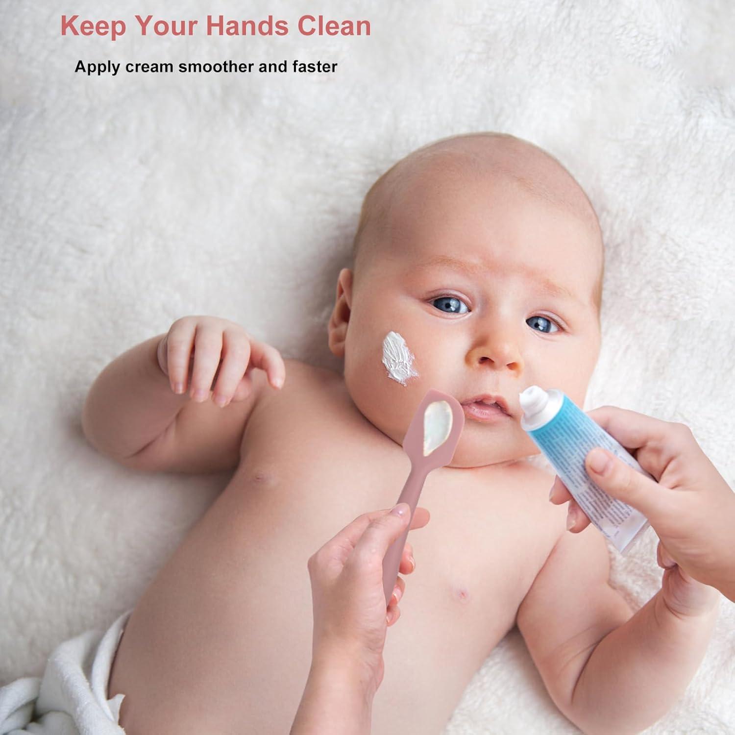 Espátula de Silicona para Pañales MSVP - 3 Unidades