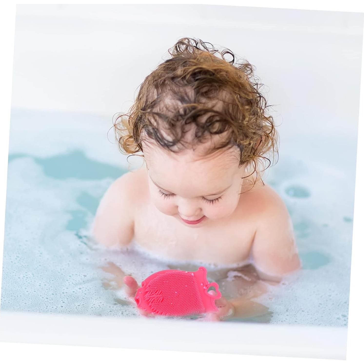 FRCOLOR 3 Cepillos de Baño y Masajeador de Cuero Cabelludo