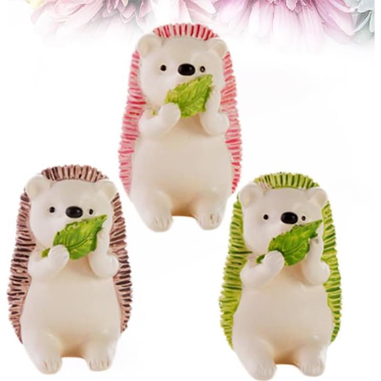 Soporte de Cepillo de Dientes Infantil Healifty 3 Piezas Erizo