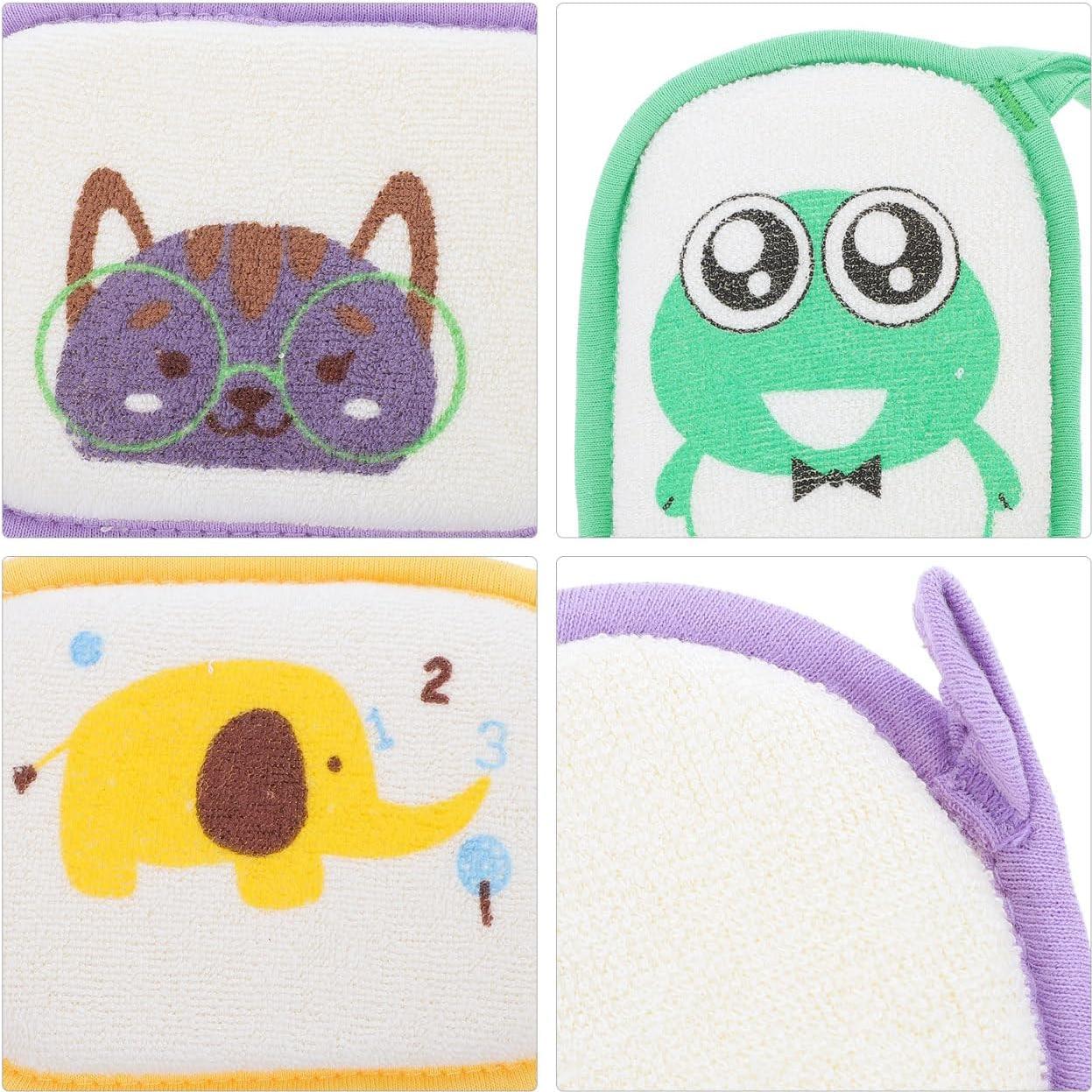 Esponjas de Baño Exfoliantes para Niños HAKIDZEL - 3 Piezas