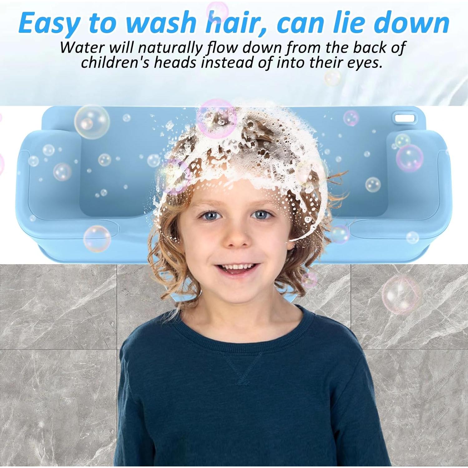 Estación de Lavado de Cabello para Niños Sibosen - Almohada Ergonómica