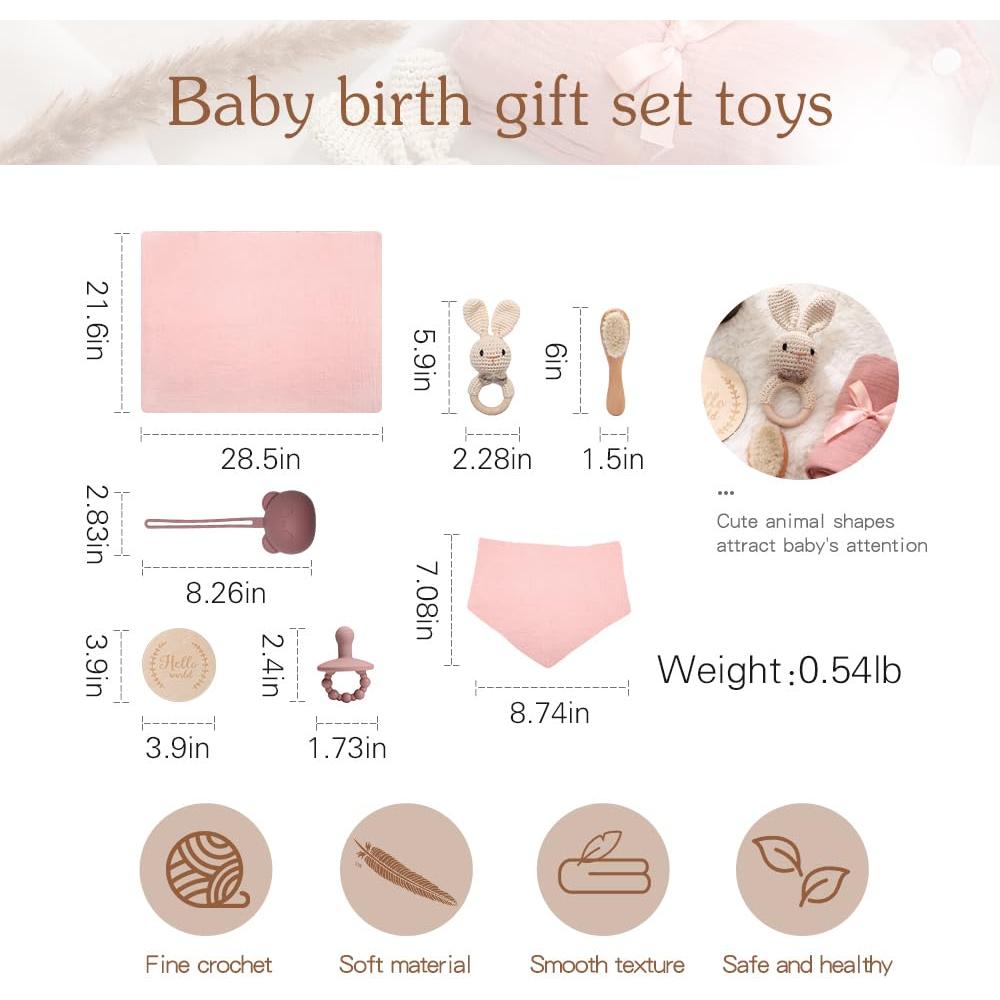 Conjunto de Regalo para Bebé EERKEOD - Esenciales Unisex