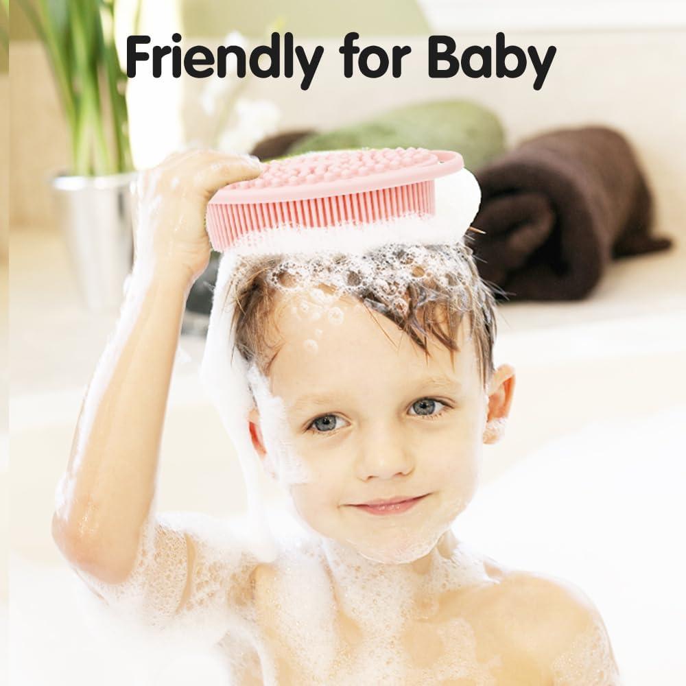 Set de 3 Esponjas Corporales de Silicona Slergut 13.3x7.6cm